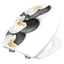 CORNAT Wc-bril ORCHIDS met Soft-close thermoplastic