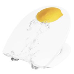 CORNAT Toiletbril met soft-close LEMON thermoplastic