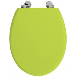 Allibert BOLIVA wc bril geperst hout Groen gelakt