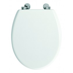 Allibert BOLIVA wc bril geperst hout Wit gelakt