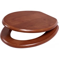 Plieger Classic wc bril Massief hout/Kersen